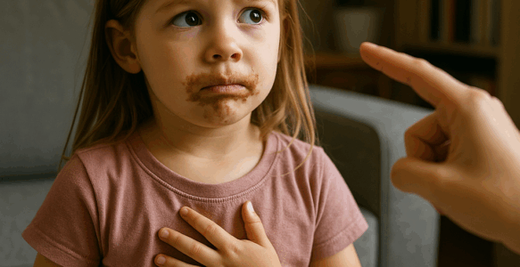 „Mamaaaa, ich war das nicht!“ – Warum Kinder lügen (und warum das völlig normal ist)