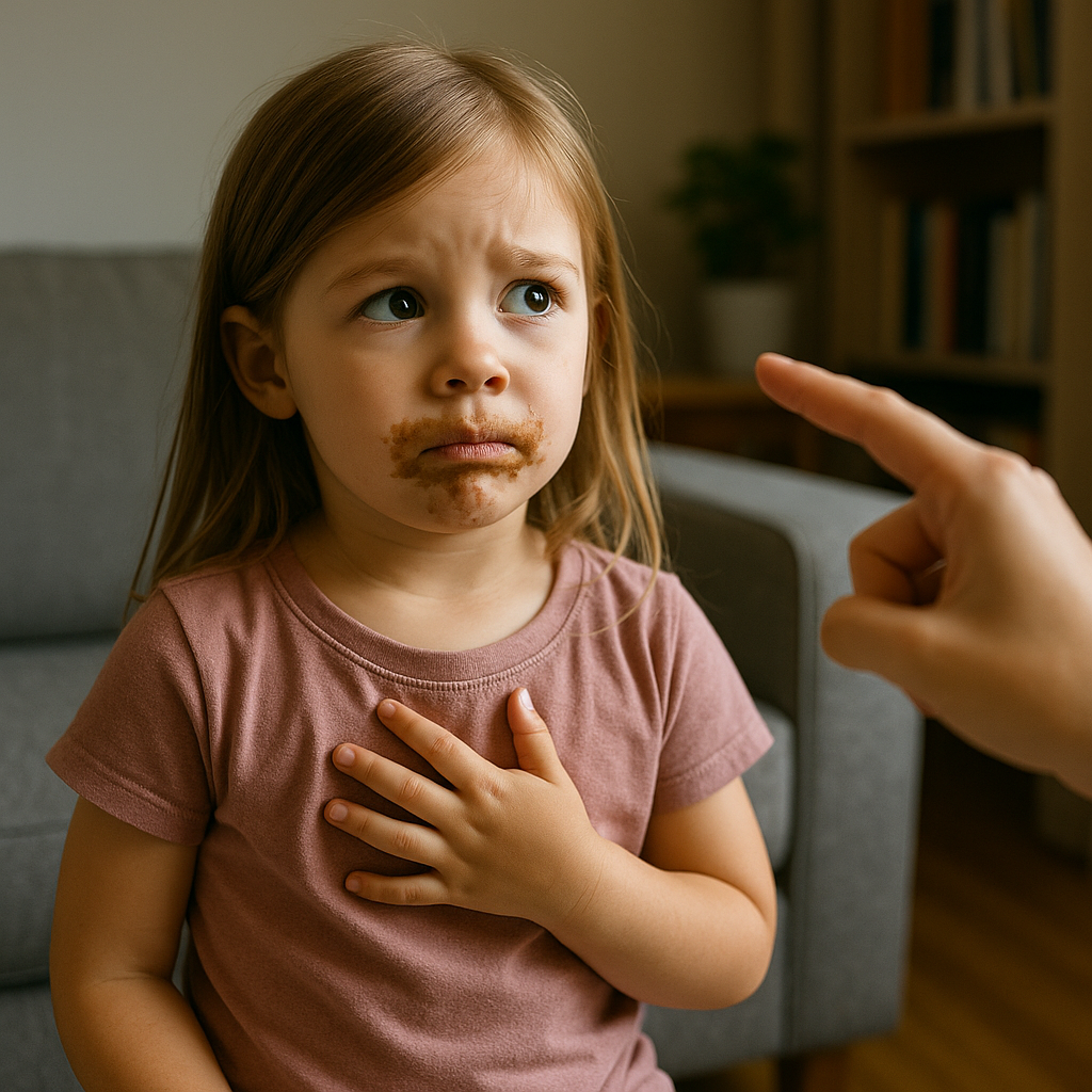 „Mamaaaa, ich war das nicht!“ – Warum Kinder lügen (und warum das völlig normal ist)