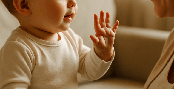 🍼 Zeichen statt Schweigen – warum Babyzeichensprache das Sprechen beschleunigt
