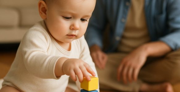 🧩 Warum dein Baby Muster liebt – und was das über sein Denken verrät