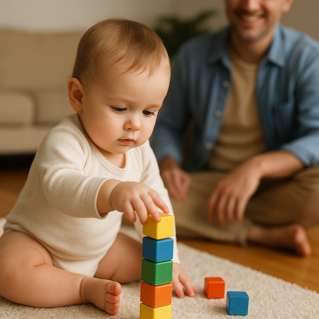 🧩 Warum dein Baby Muster liebt – und was das über sein Denken verrät